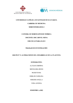 Génesis P - Morfo fisiología: componente génesis II JAIME ANDRES AGUAYO ...