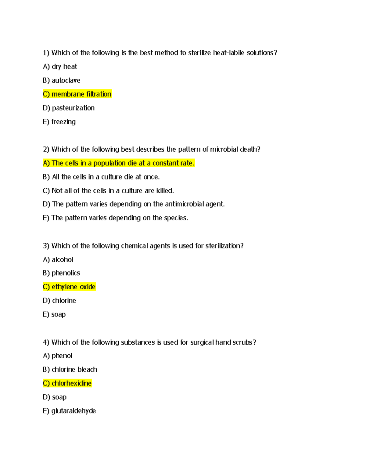 Chapter 7 test bank Which of the following is the best method to