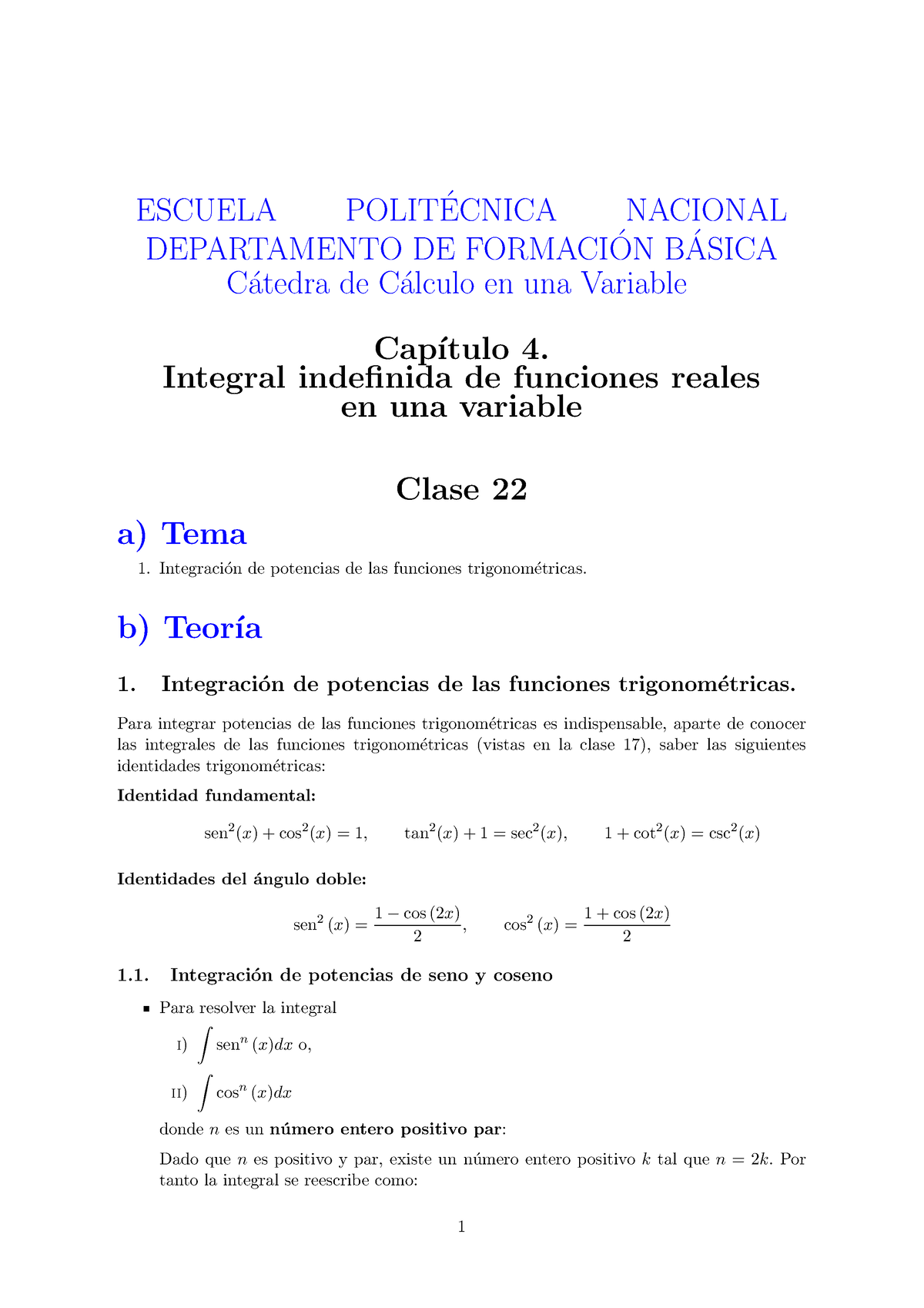 C21 - Notas De Clase - ESCUELA POLIT ́ECNICA NACIONAL DEPARTAMENTO DE ...