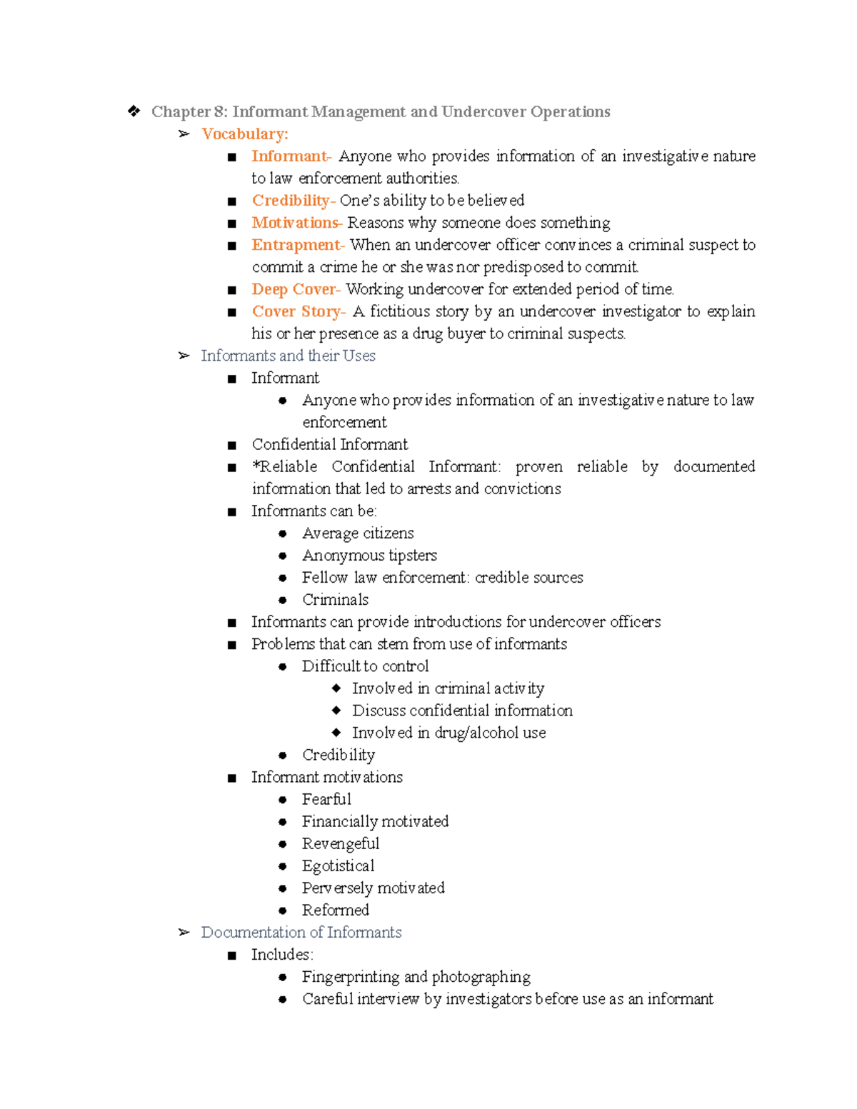 criminal-investigation-chapter-8-chapter-8-informant-management-and