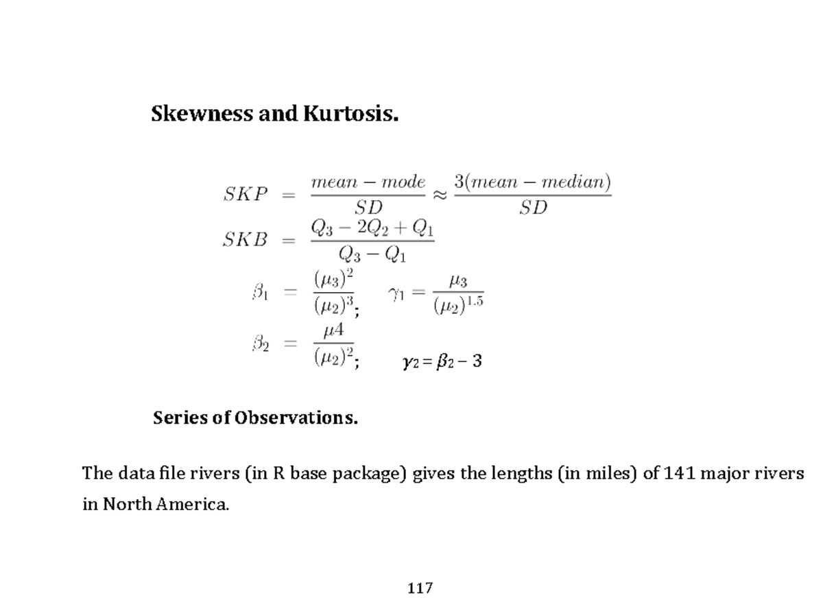 What Is The Acceptable Range Of Skewness And Kurtosis In Spss