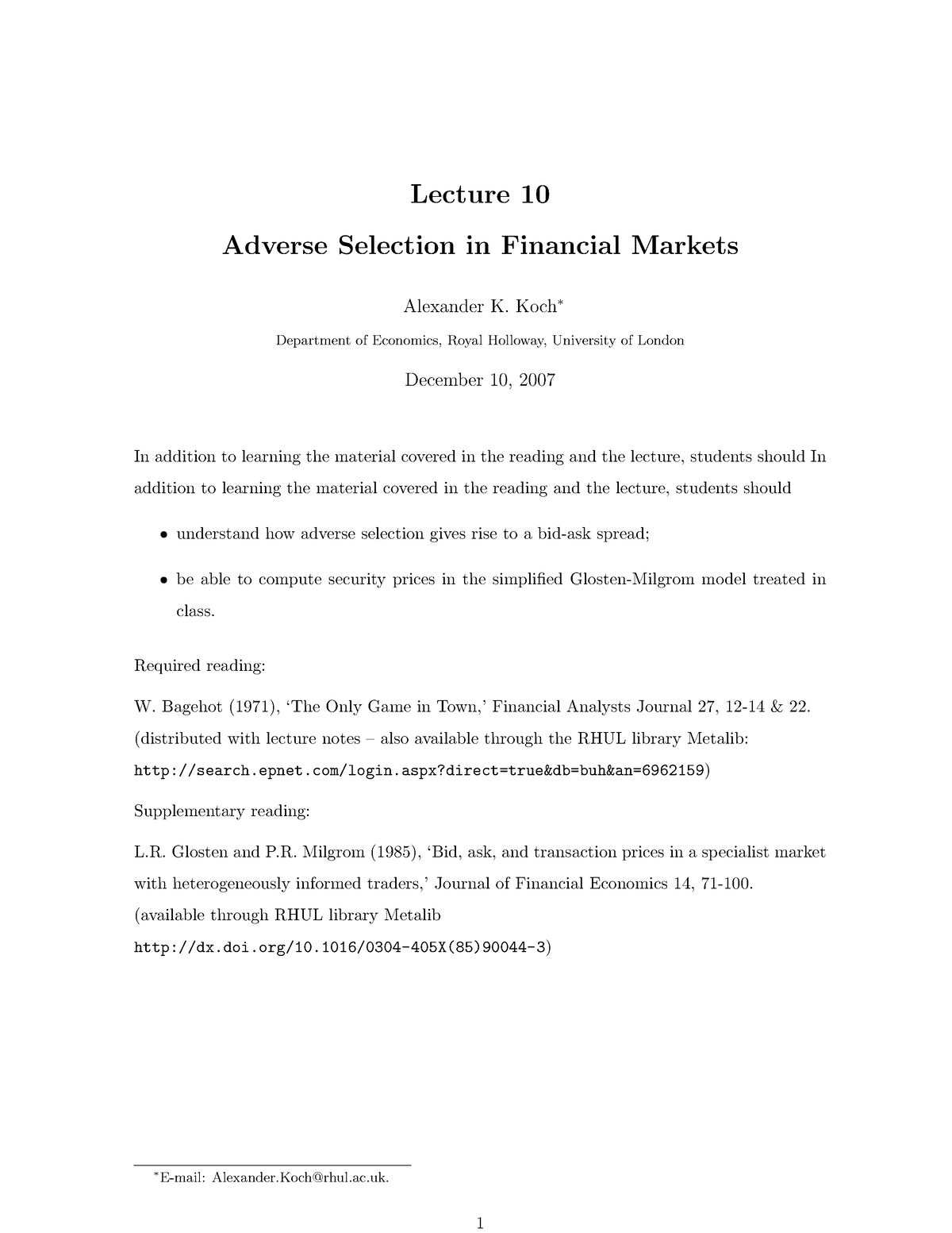 research paper on financial instruments
