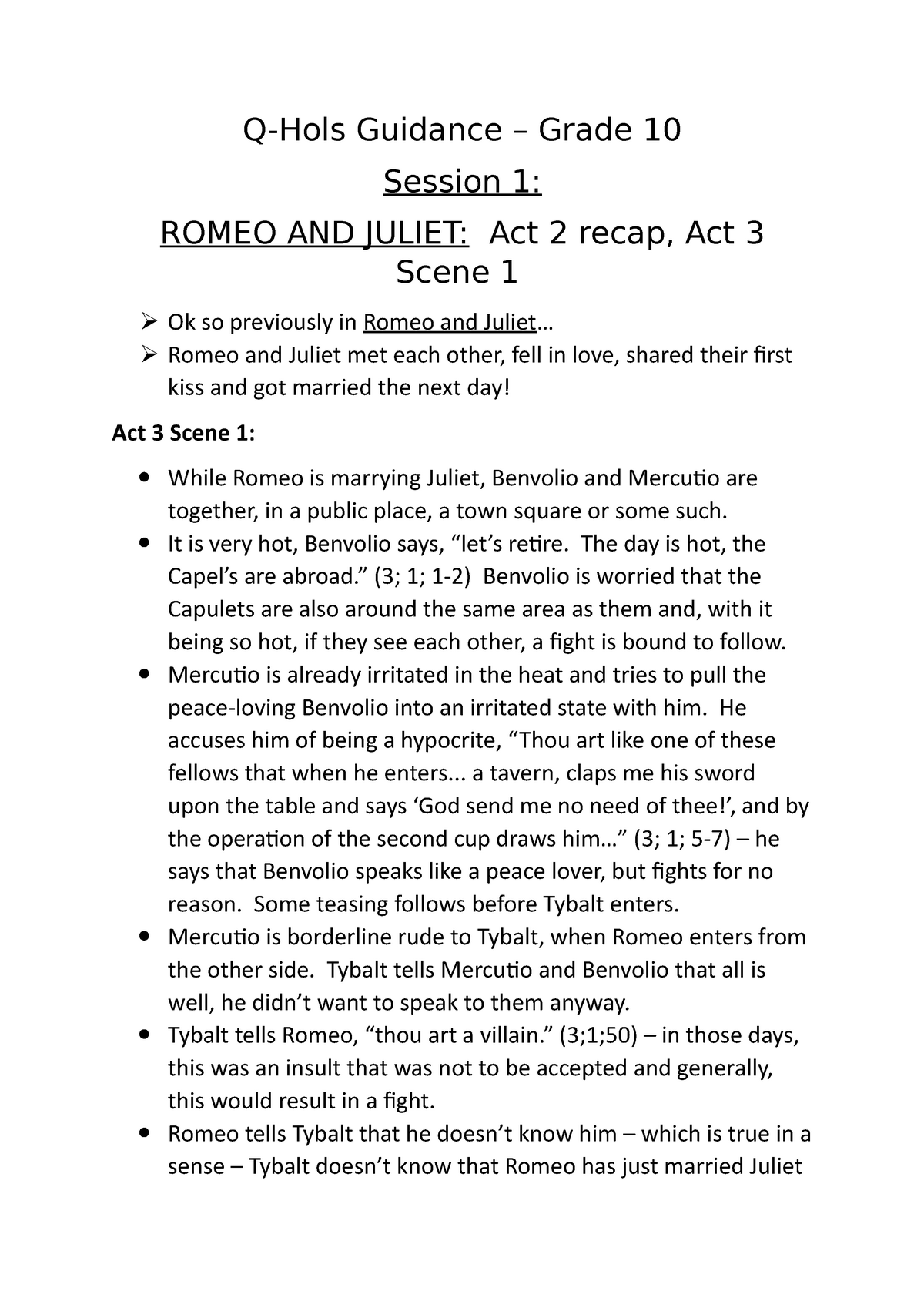romeo and juliet essay grade 10