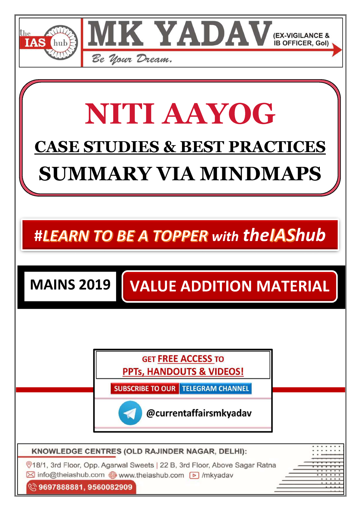 GS Case Studies - Abc - NITI AAYOG CASE STUDIES & BEST PRACTICES ...