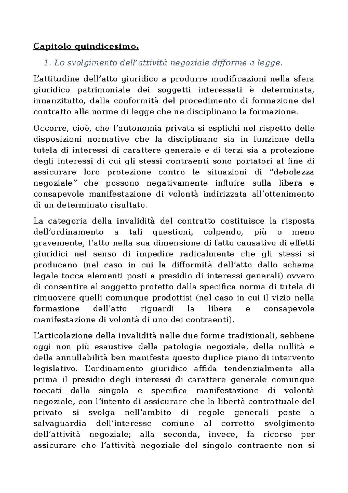 11 Invalidit Risoluzione E Rescissione Del Contratto Capitolo 