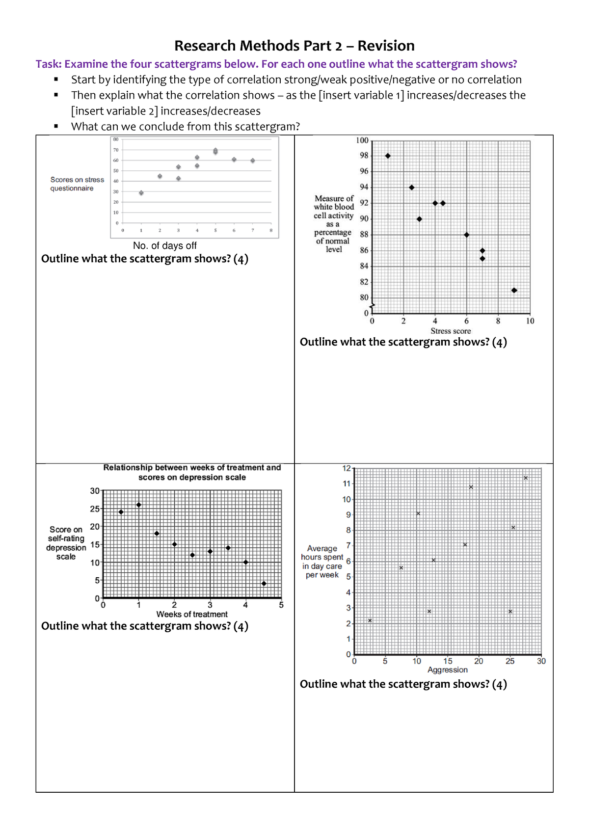 research methods workbook answers