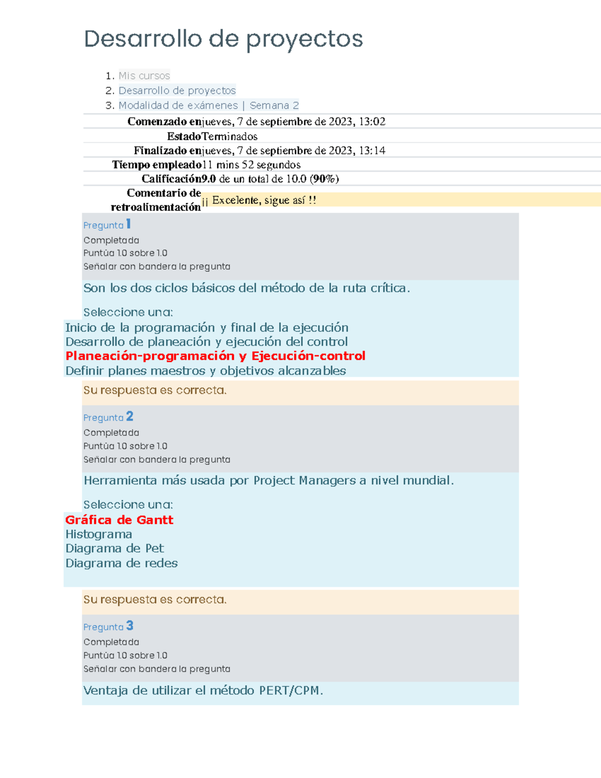 Semana 2 Desarrollo de proyectos - Desarrollo de proyectos 1. Mis ...