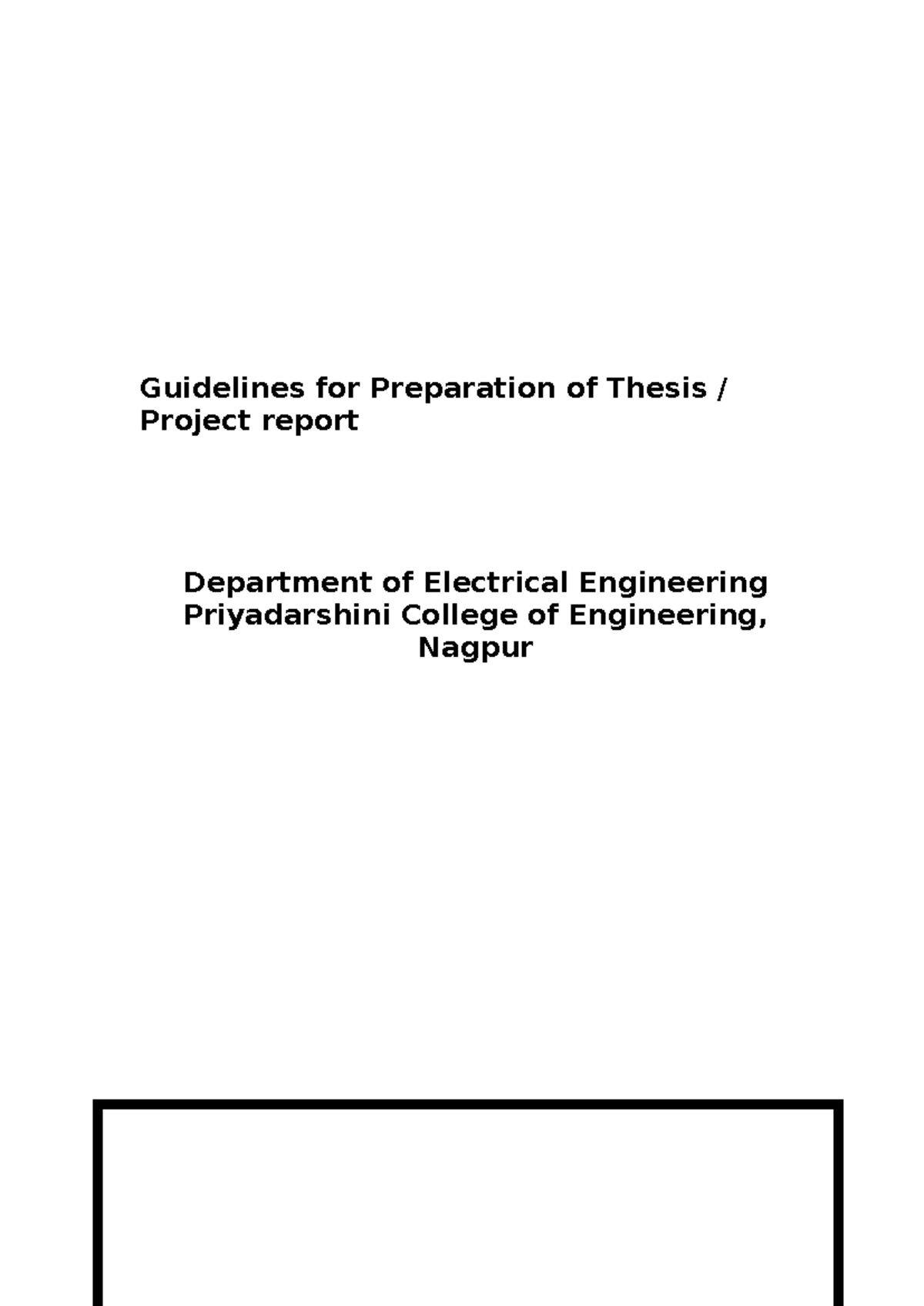 thesis preparation project ku