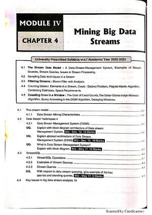 BDA MAY19 - BDA NOTES Question paper - Computer Engineering - Studocu