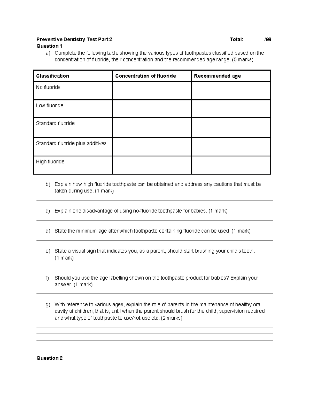 oral-health-products-test-preventive-dentistry-test-part-2-total