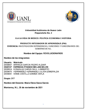 MBEF REQ 3 Etapa 4 LVM UANL - Universidad Autonoma de Nuevo Leon ...