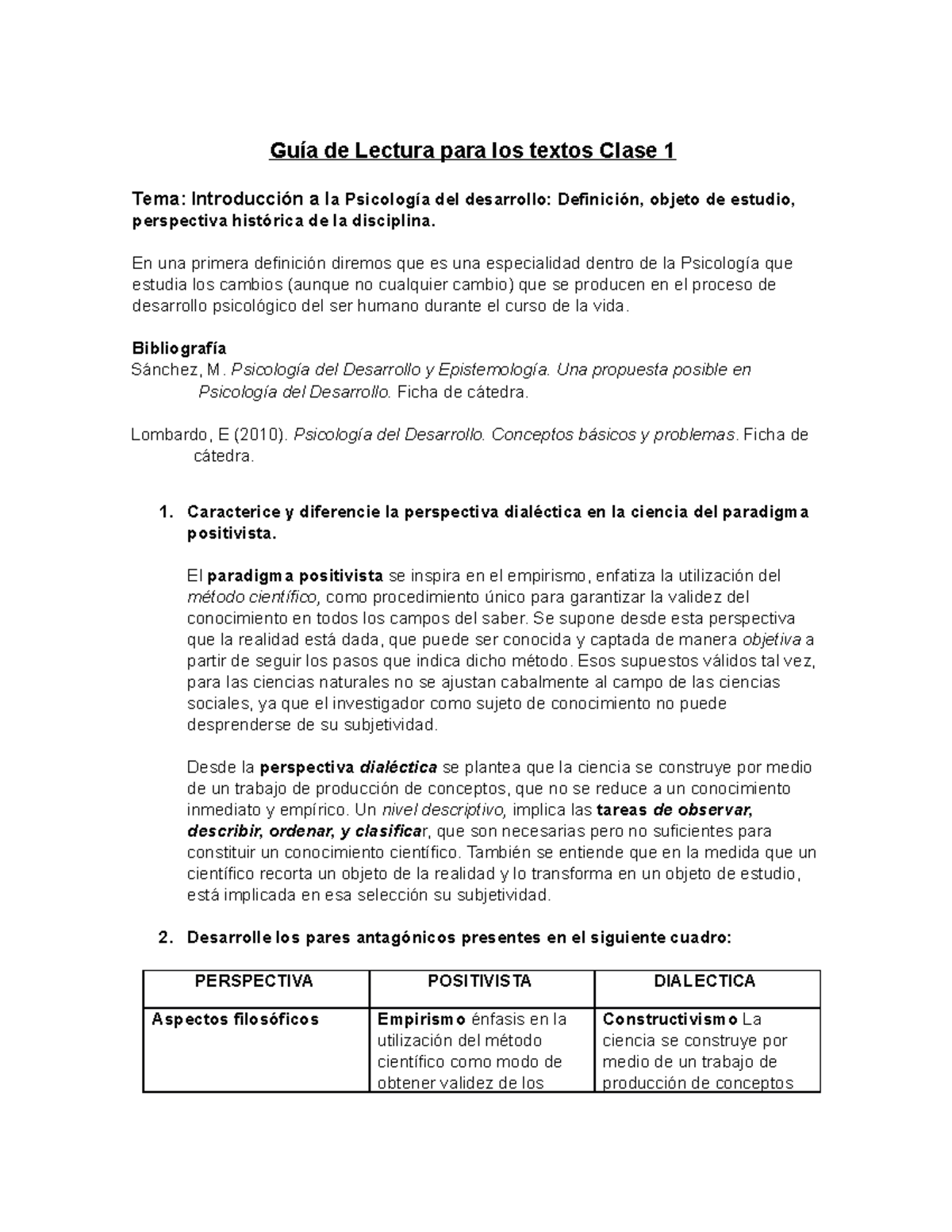 Guia De Lectura Clase 1 - Guias Pertenecientes Al Primer Modulo De La ...