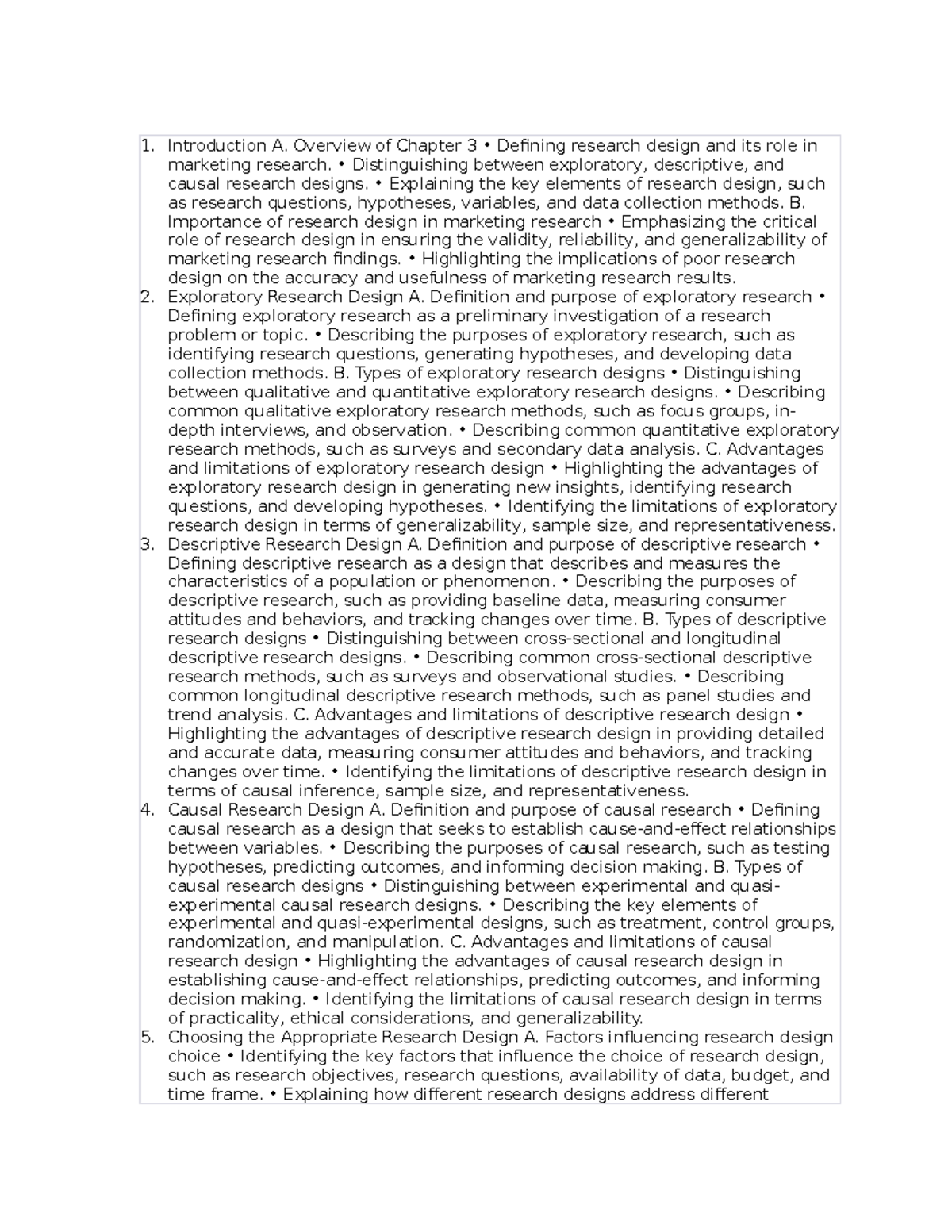 Mktgchapter 3 Third Chapter Lecture Outlines And Additional Sub Notes