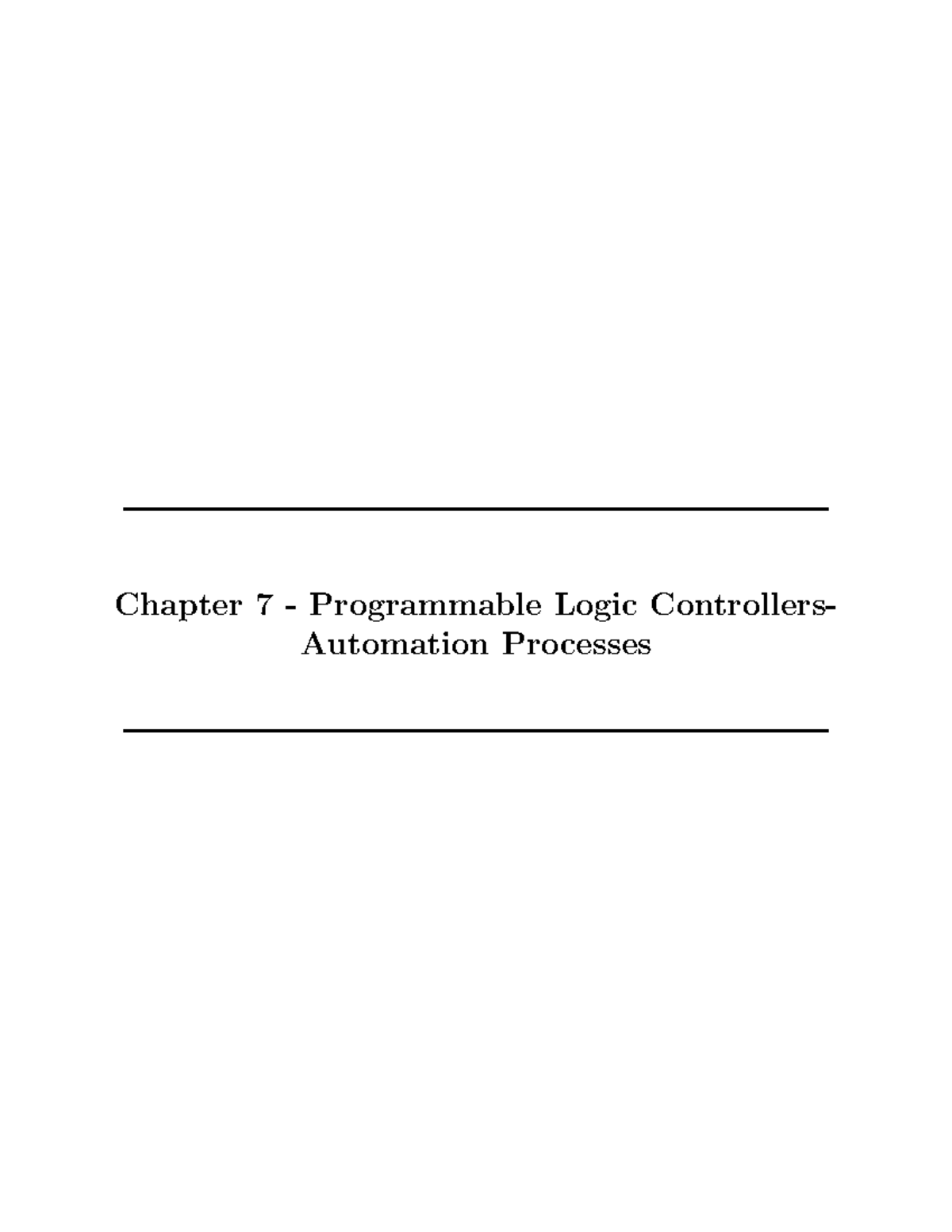 EMA Ch7 PLCs - Lecture notes 7 - Chapter 7 - Programmable Logic ...