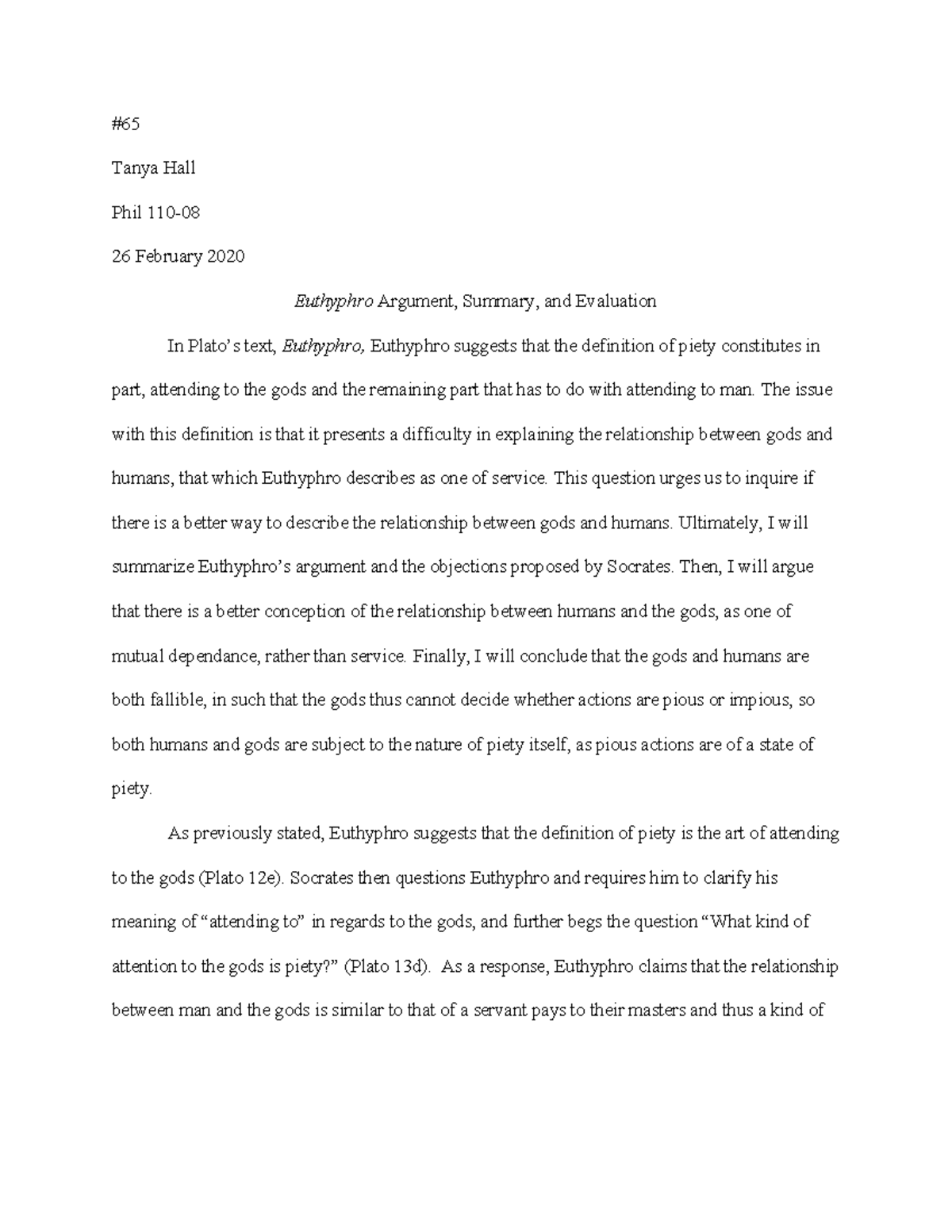 Philosophy argumentative essay image