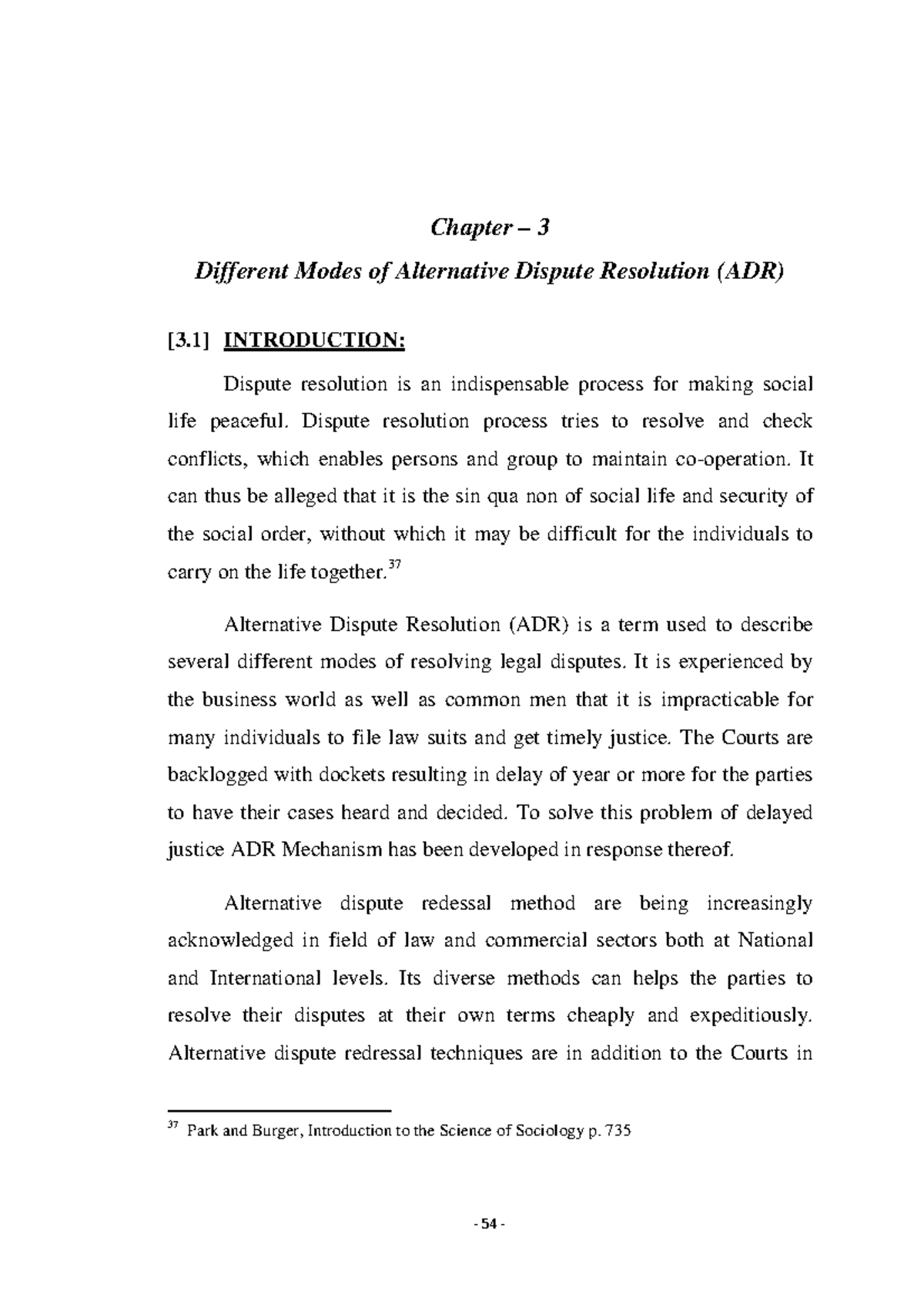 Different Modes Of Alternative Dispute Resolution (ADR) - Dispute ...