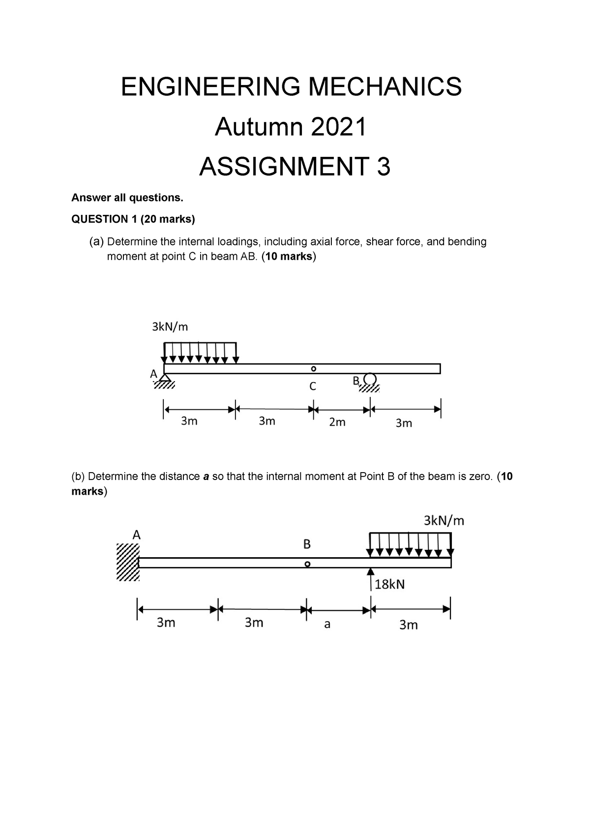 mechanical engineering room assignment 2021