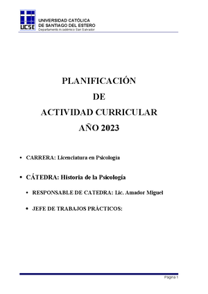 5 Conferencias Sintesis - TRABAJO PRÁCTICO: SÍNTESIS SOBRE LAS 5 ...