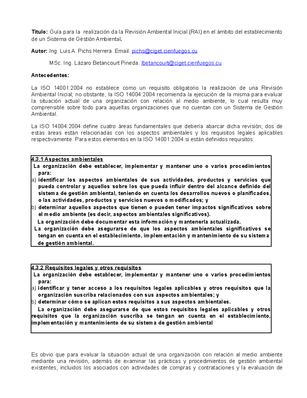 Guía%20para%20la%20RAI - Titulo: Guía para la realización da la ...