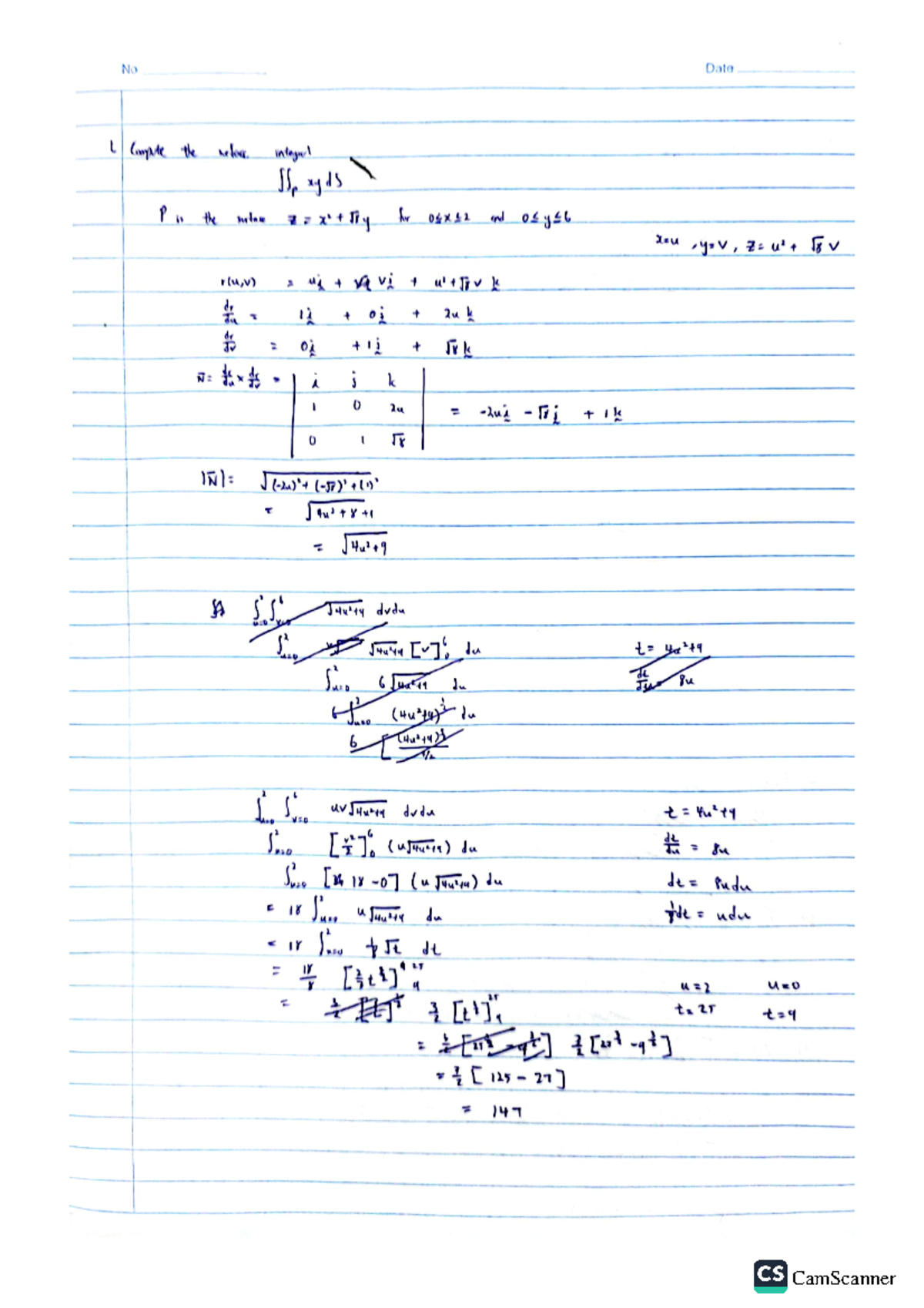 Week5 Tutorial Advanced Engineering Mathematics Camscanner Studocu
