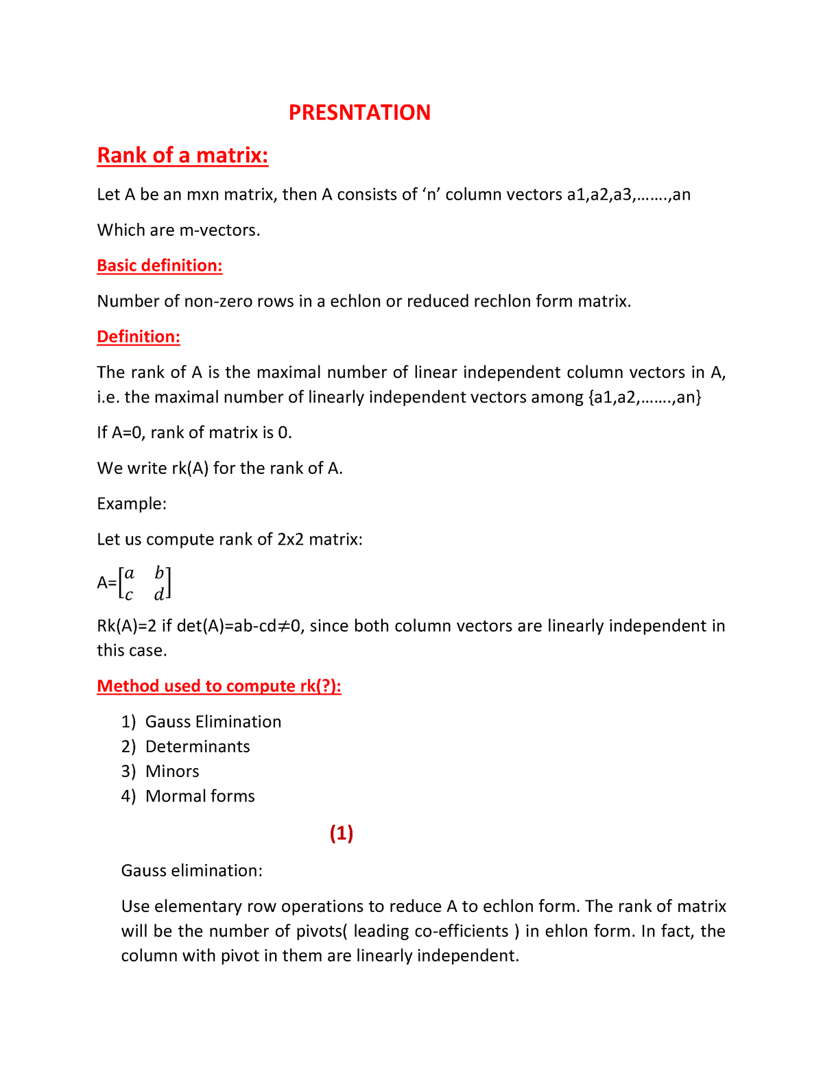 rank-of-matrix-presntation-rank-of-a-matrix-let-a-be-an-mxn-matrix