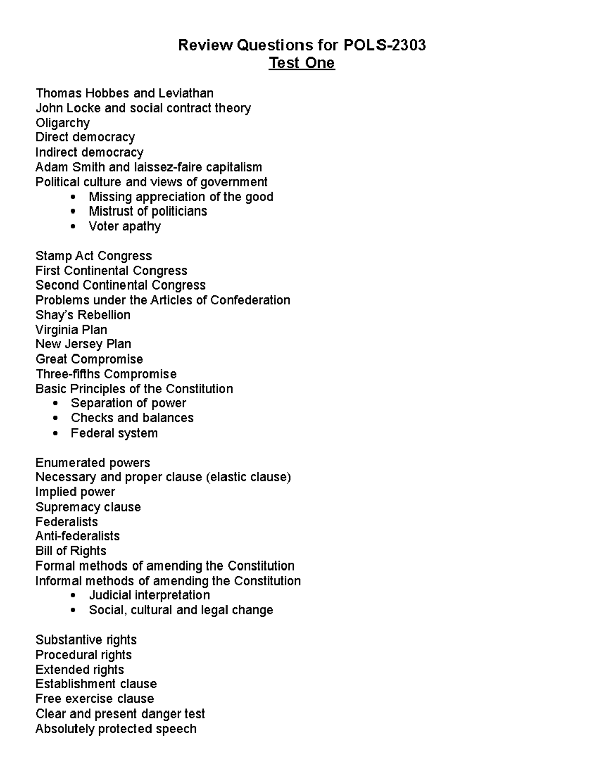 test-1-review-sheet-summary-study-guide-for-exam-1-test-prep