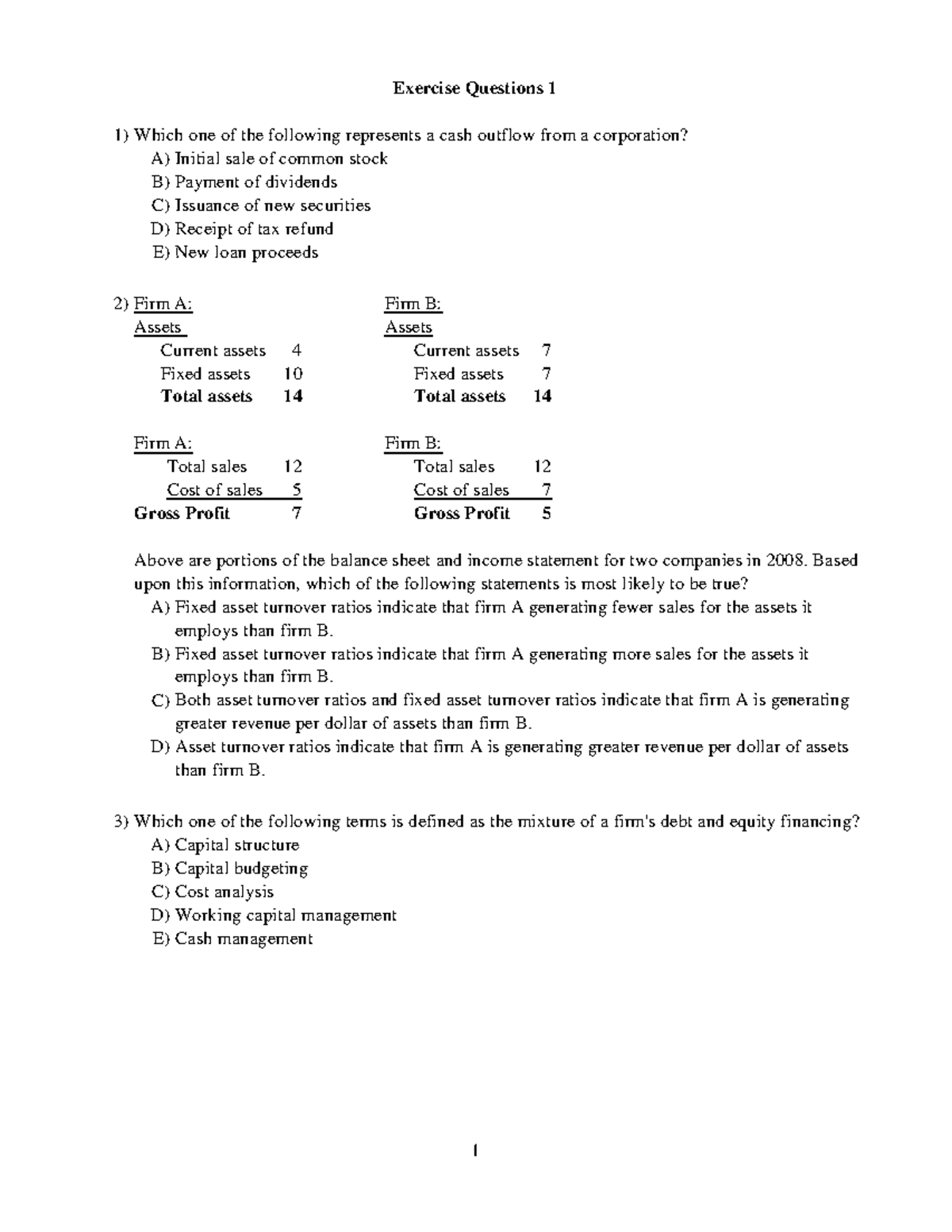 exercise-questions-b-fixed-asset-turnover-ratios-indicate-that-firm-a