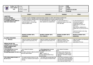 Idlar - individual daily accomplishment log - education - INDIVIDUAL ...