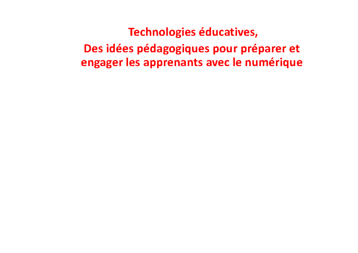 Technologies En Ducation Technologies Ducatives Des Id Es