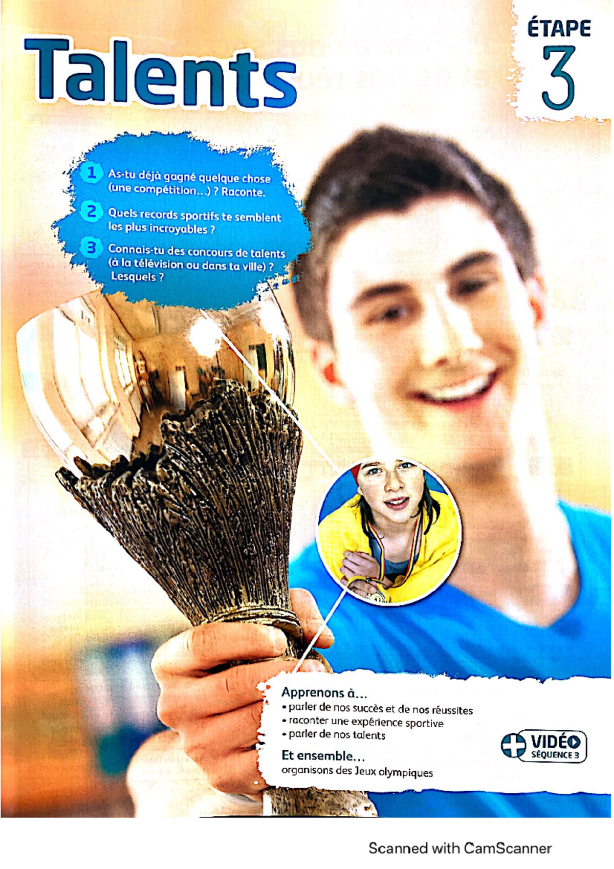 French 4 Studentbook UNIT 3 - Talents 3 1 déjà gagné quelque chose (une ...
