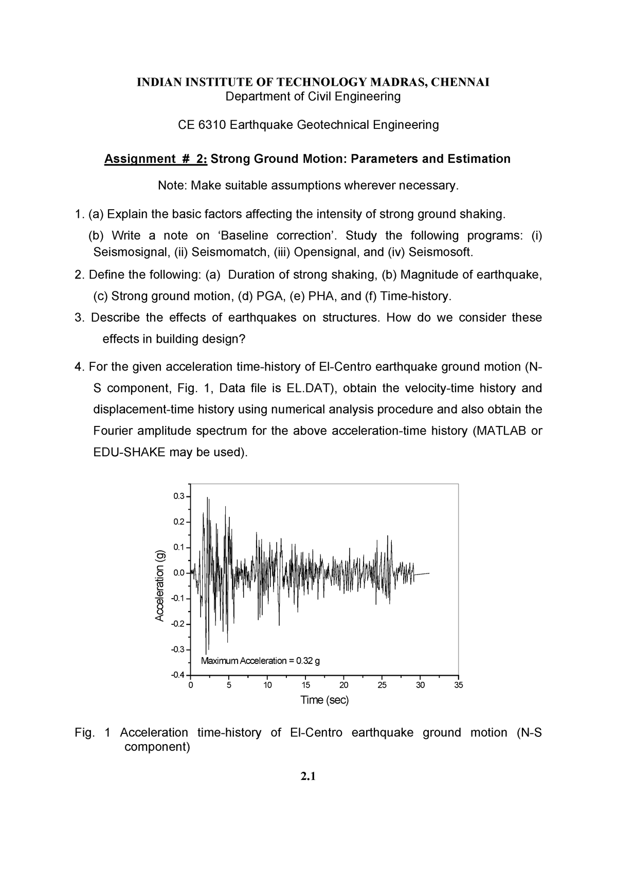 seismosignal manual