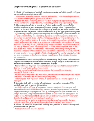 Chapter 6 Review - Biol 134 - San Jac - Studocu