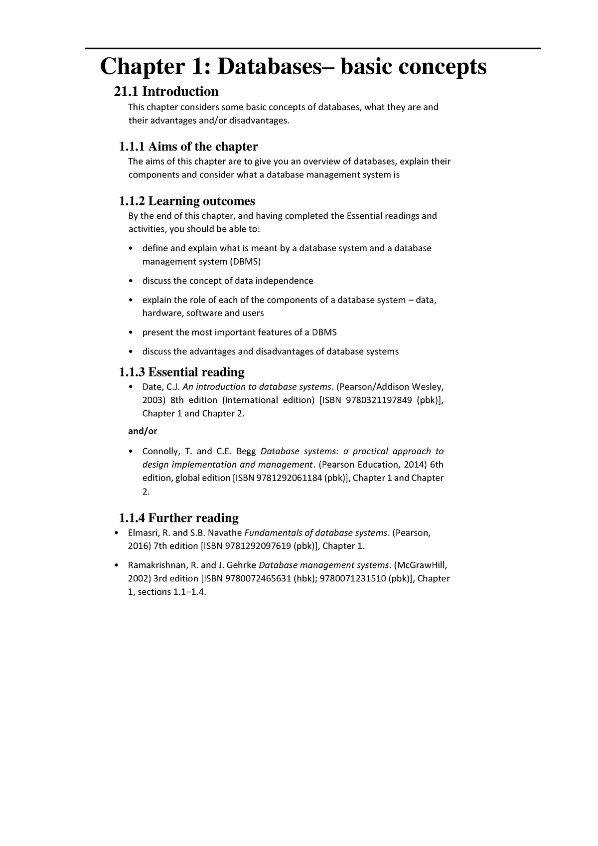 introduction to database assignment