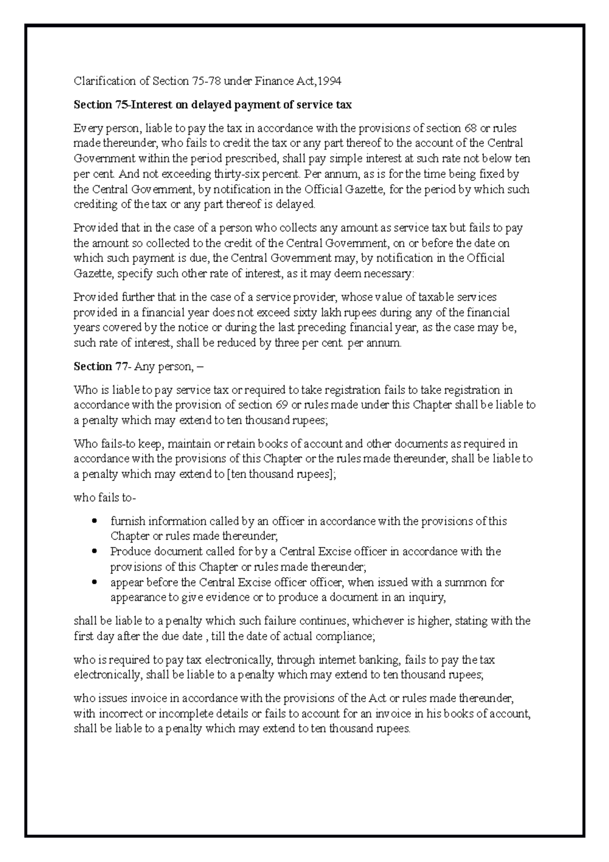 Clarification of Section 75-78 - And not exceeding thirty-six percent ...