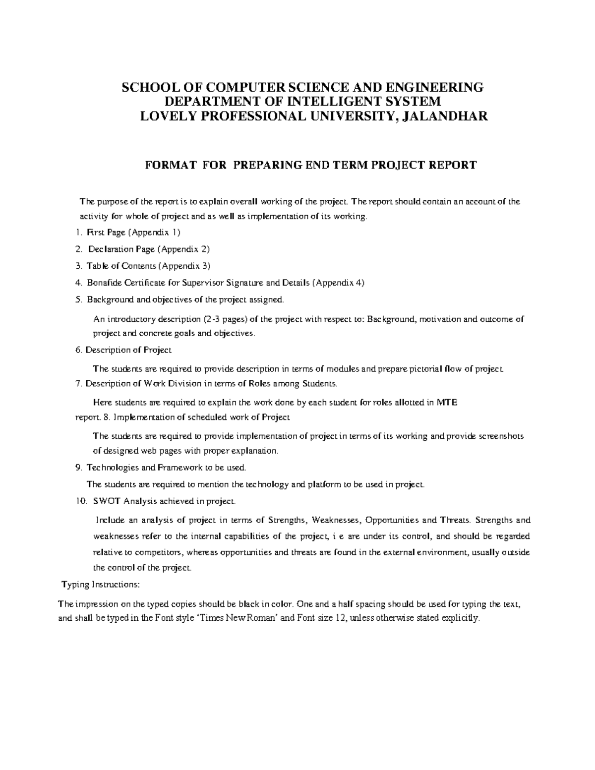 Final Project Report - SCHOOL OF COMPUTER SCIENCE AND ENGINEERING ...