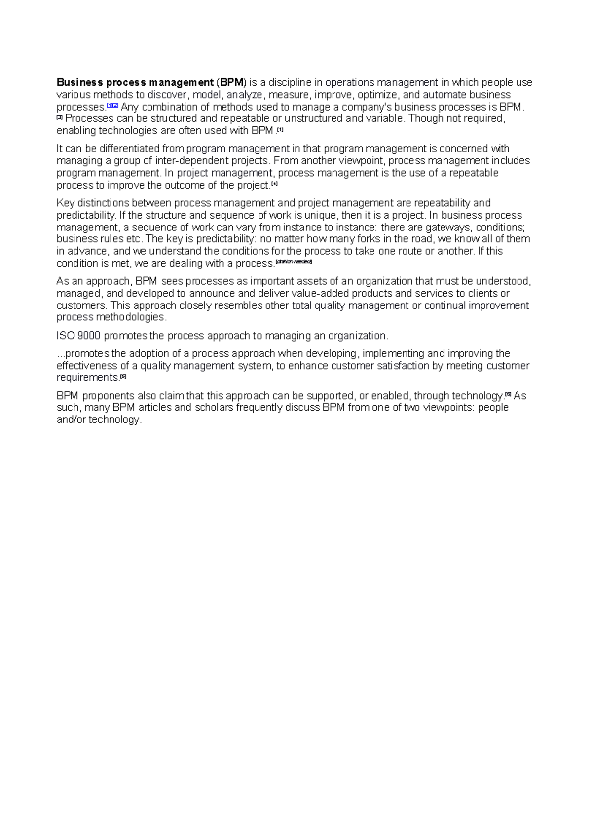 Business Process Management Business Process Studocu Business Process Management Business Process Studocu