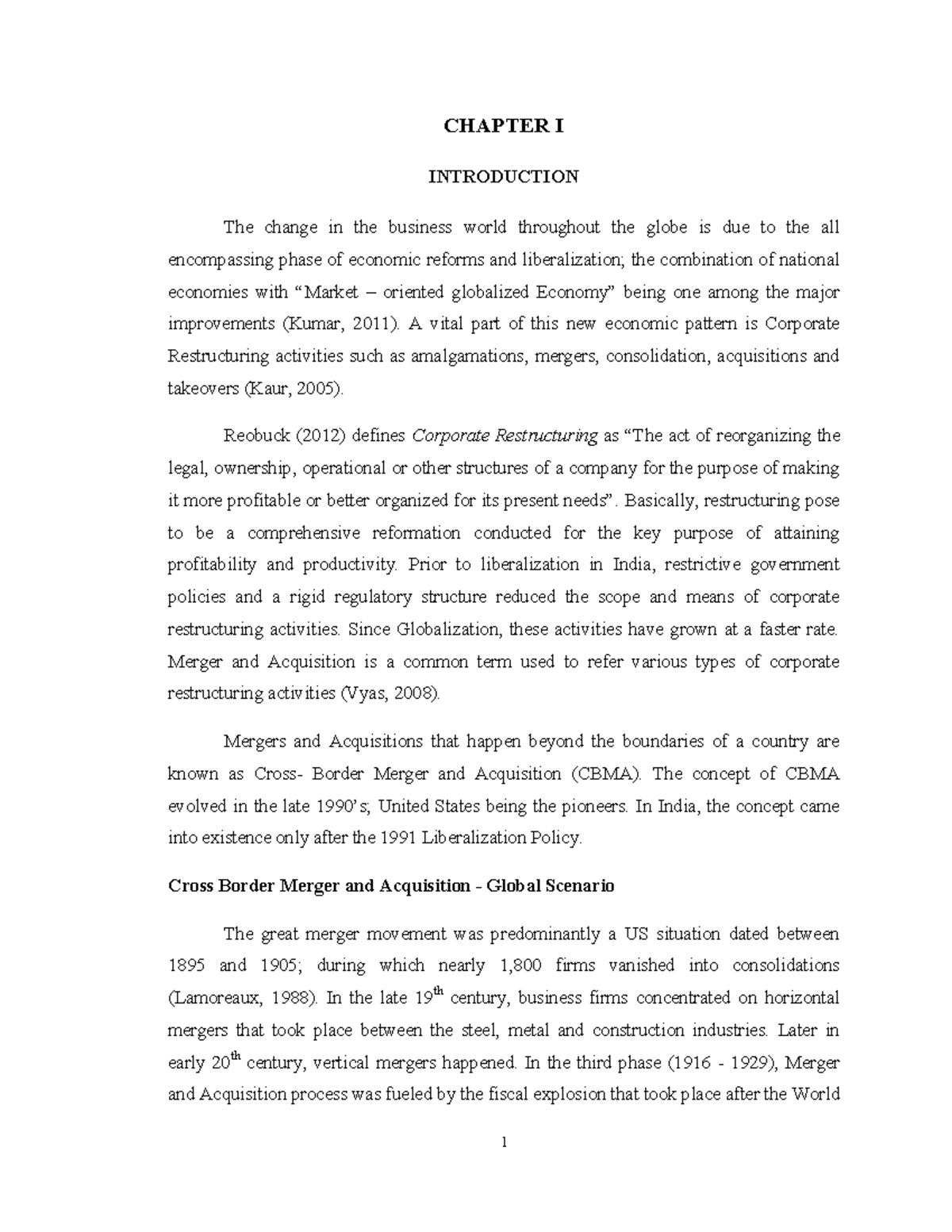 Bussines Ethics(BE)-1 - CHAPTER I INTRODUCTION The Change In The ...