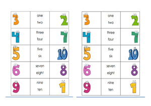 Toaz - for practices - Subject: Math Topic: Numbers (1-10) Time Frame ...