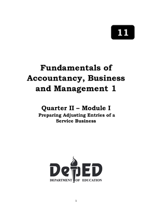 1 Q2 Bus Math - Business Mathematics Module 1 For Second Quarter - I ...