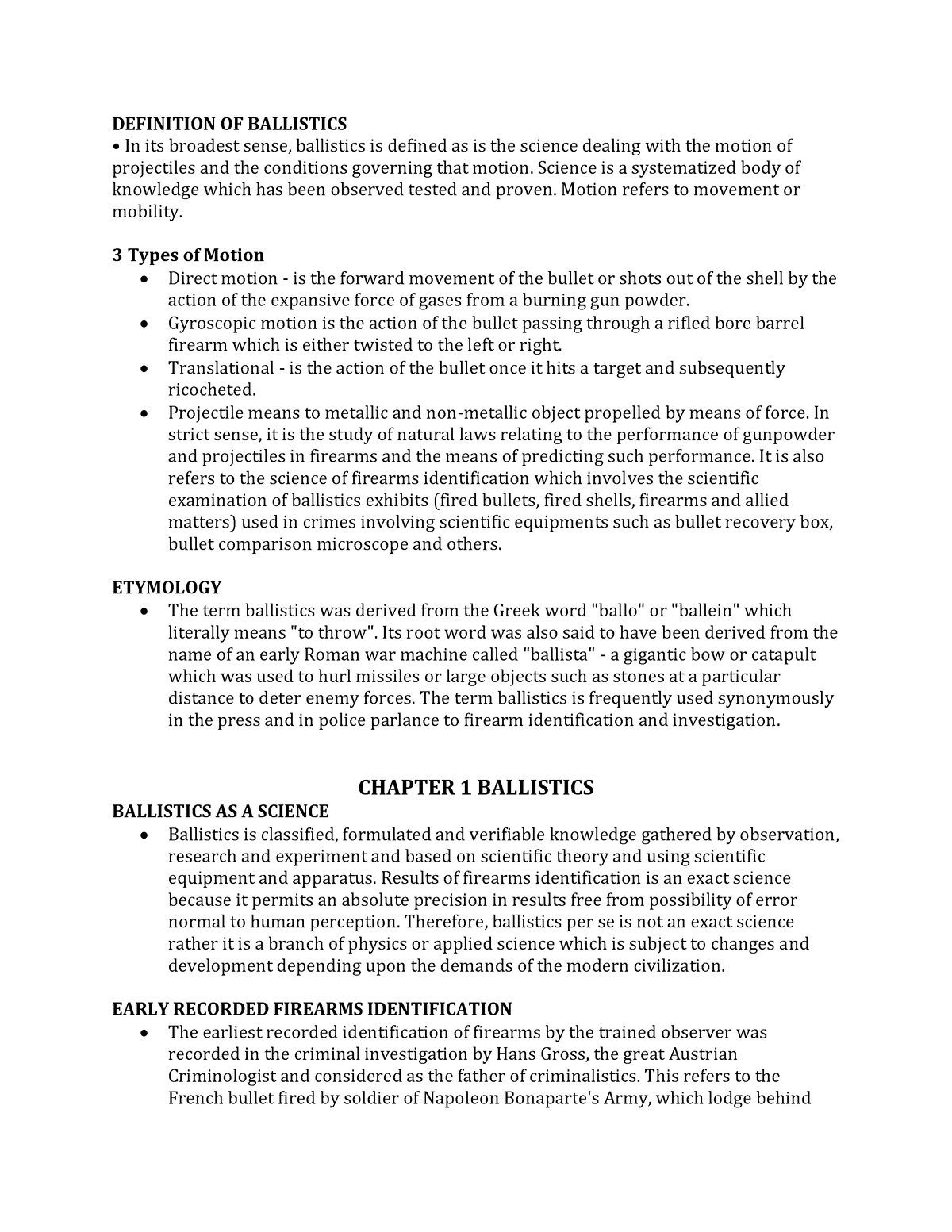 definition-of-ballistics-1-definition-of-ballistics-in-its-broadest