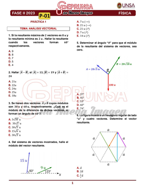 P- 03 Física Ceprunsa 2DA FASE - Fisica - Studocu