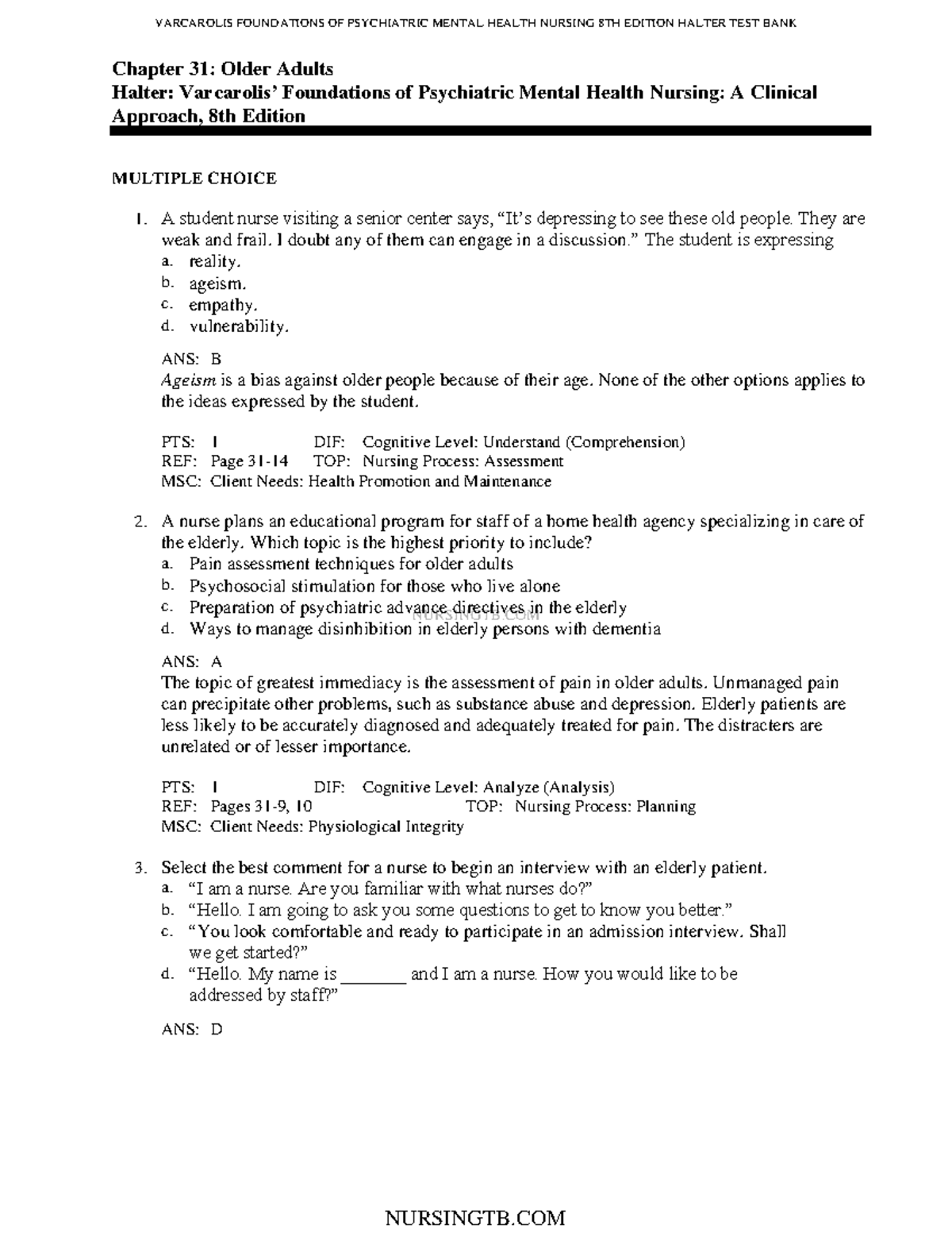 Chapter 24 Older Adult Health Assessment Quizlettimeline Friends2 - mdoqa5e