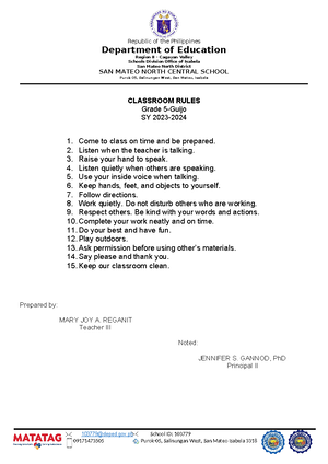 EPP 4 - EPP 4 ICT 1ST QUARTER EXAM - Republic of the Philippines ...