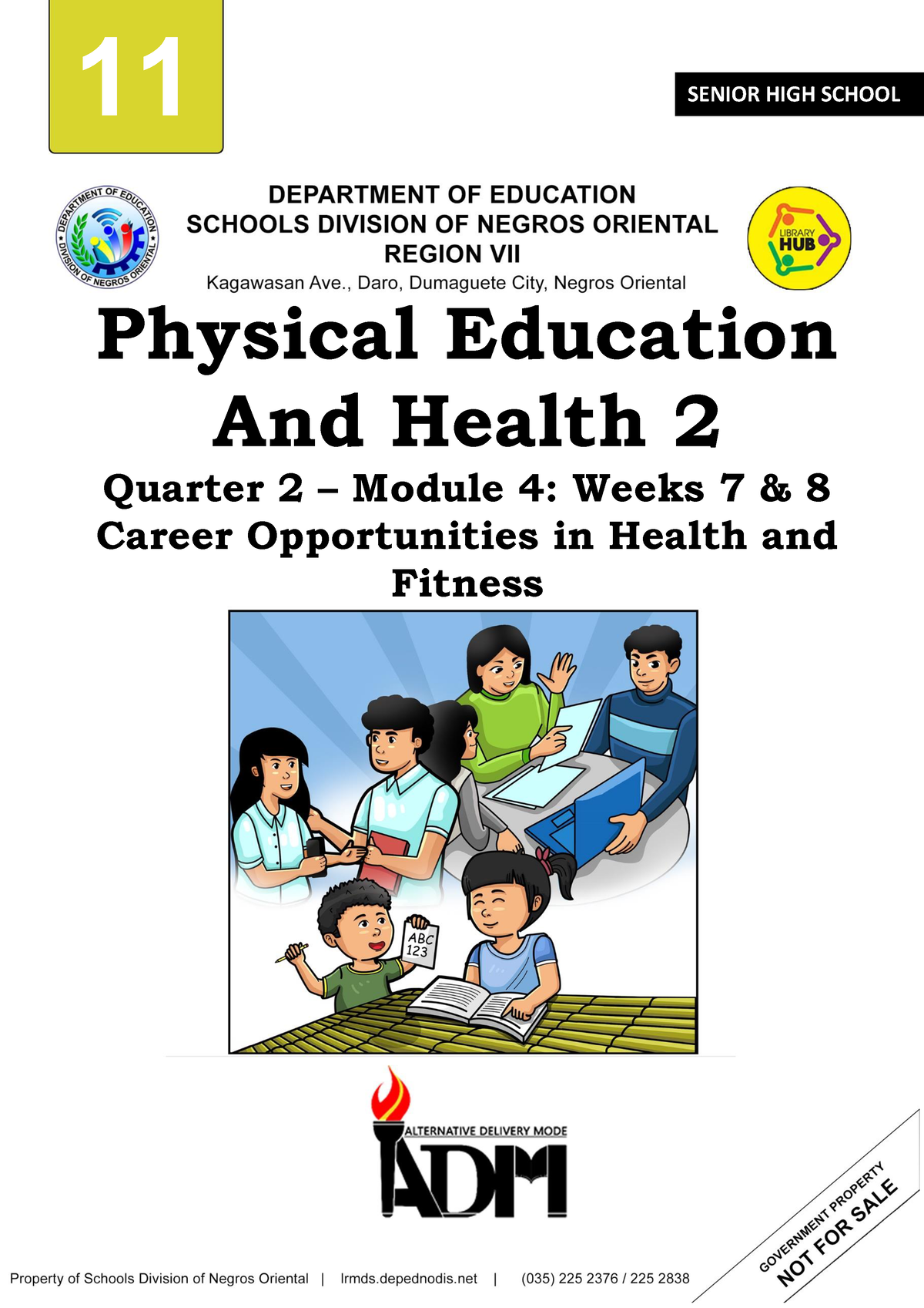 PE11 Q2 Wk7-8 MODULE 1-2 WEEK 1 - 11 ####### SENIOR HIGH SCHOOL ...