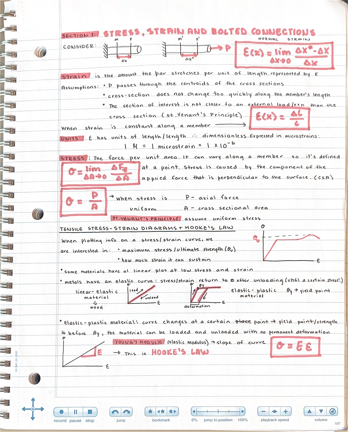 230 notes section 3 - CIVL 230 - Studocu