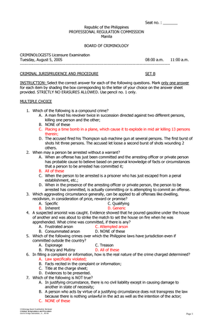 FOR2 Semi Finals Module - Year II - FORENSIC 2 Personal Identification ...