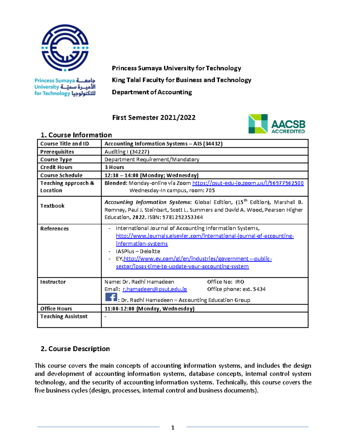 34432 1 839 39072 - Accounting Information Systems, 13e (Romney ...