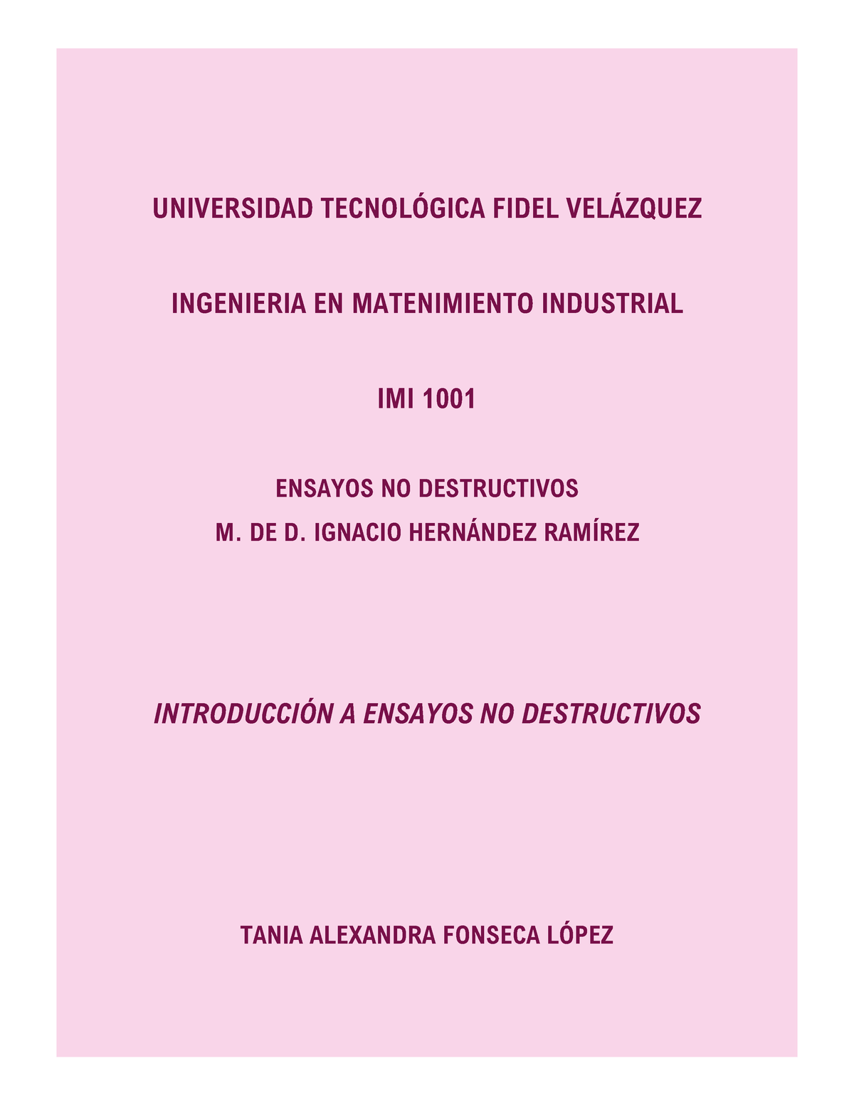 Tarea 1. Tania Fonseca - Ingeniería En Mantenimiento Industrial ...