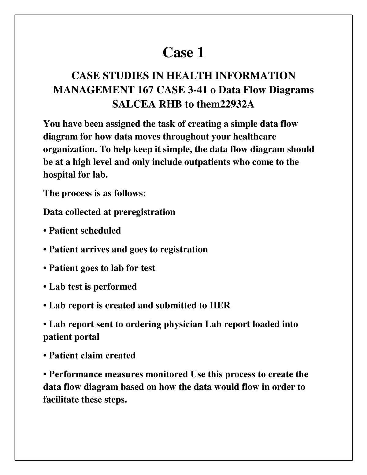 health data management case study