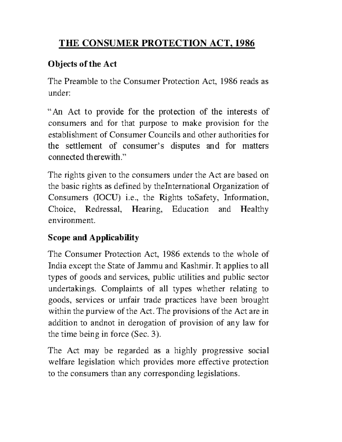 the-consumer-protection-act-1986-the-consumer-protection-act-1986